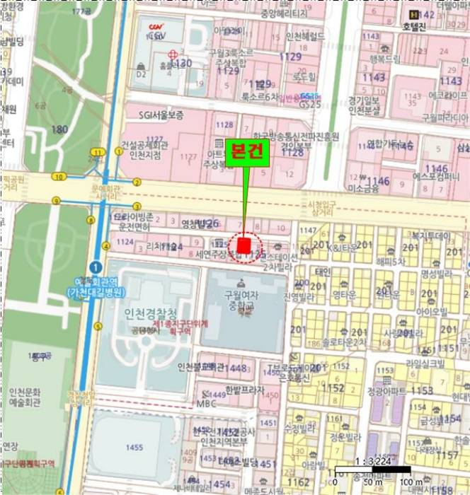 인천 남동구 구월동 1125-10, 4층407호 (구월동,엠타워-1) 도시형생활주택 경매 사진 9