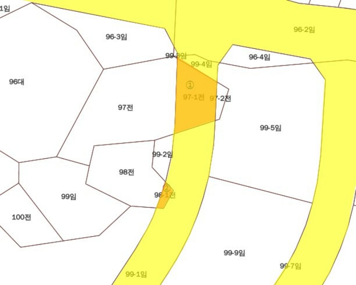 전라남도 장성군 북이면 달성리 97-1 전 경매 사진 4