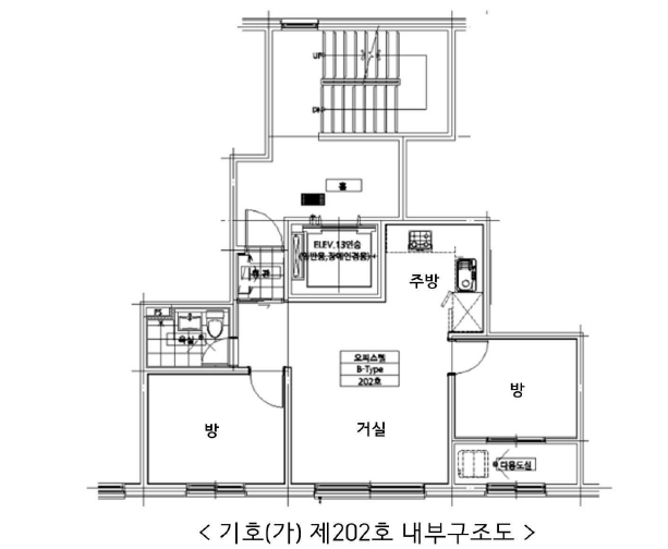 경기 용인시 처인구 김량장동 186-42, 101동 2층202호 오피스텔(주거) 경매 사진 10