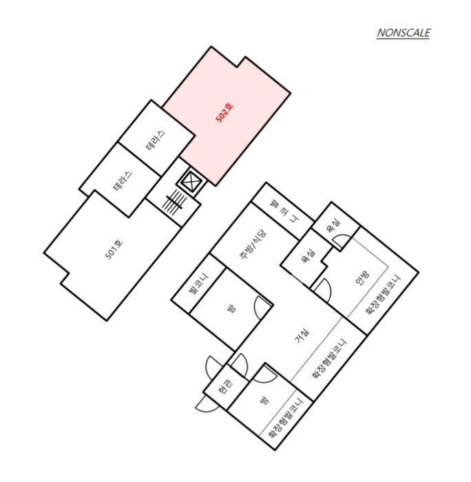 경기 안성시 공도읍 마정리 112-19, 1동 5층502호 (산에들에) 다세대주택 경매 사진 14