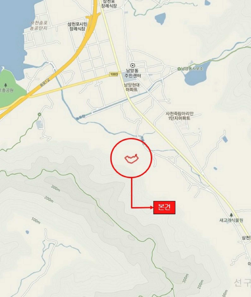 경상남도 사천시 송포동 산6-7 외 4필지 임야 경매 사진 30