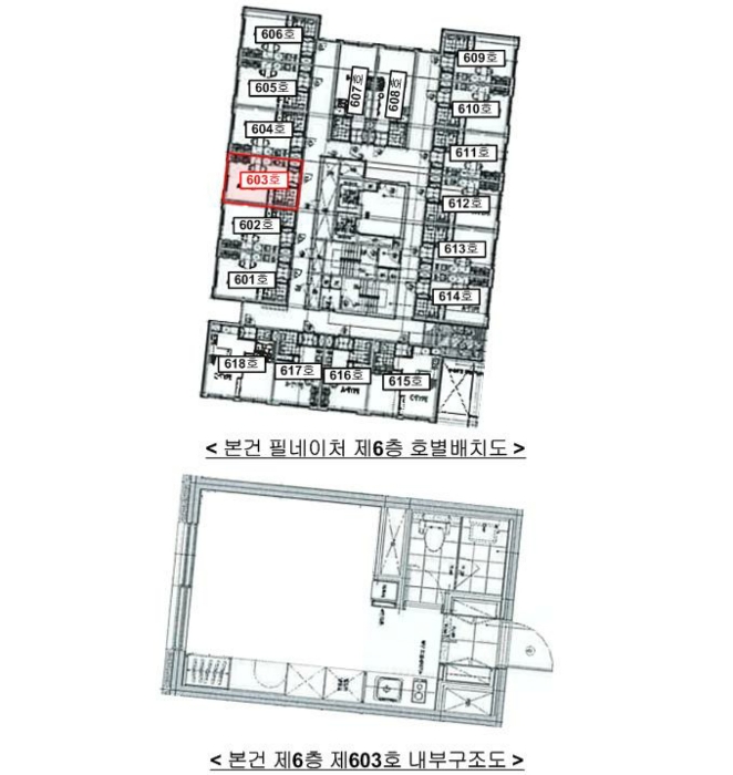 서울 강서구 마곡동 795-1, 제6층 제603호 (마곡동, 필네이처) 오피스텔(주거) 경매 사진 13