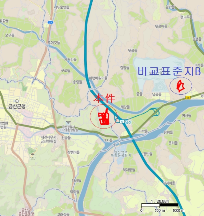 충청남도 금산군 제원면 수당리 355-2 외 12필지 전 경매 사진 46