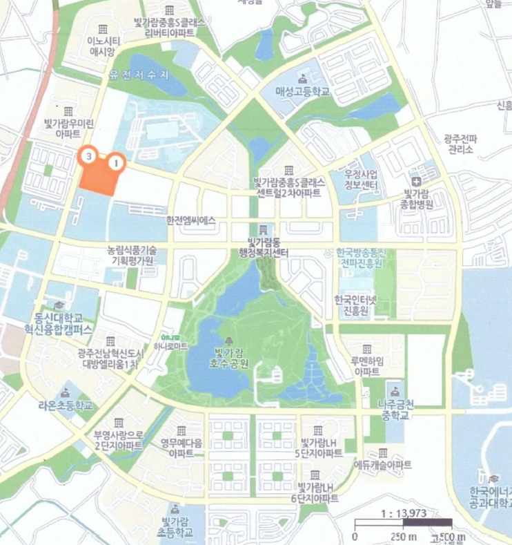 전남 나주시 빛가람동 186-1, 나동 1층에이-109호 (빛가람동,게토333지식산업센터) 지식산업센터 경매 사진 9