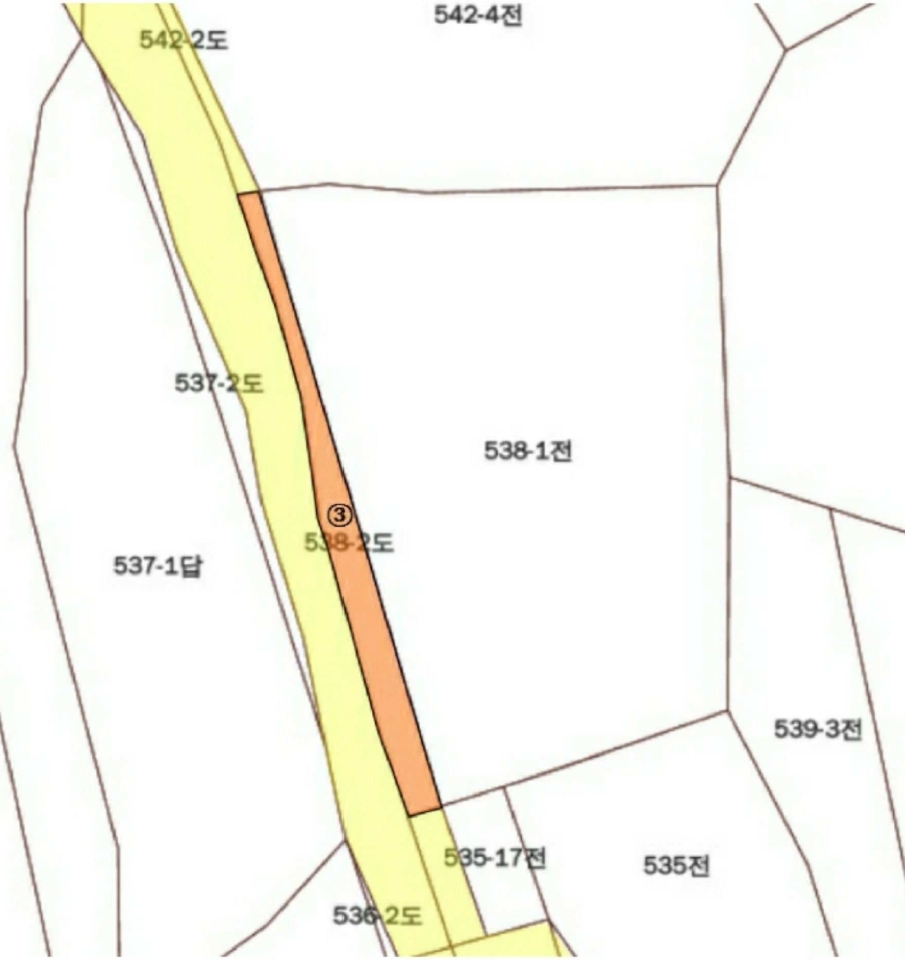 광주광역시 북구 용두동 538-2 도로 경매 사진 23