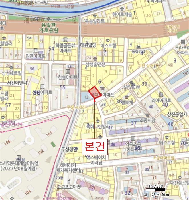 경기 부천시 소사구 괴안동 6-11, 7층 701호 (괴안동, 라온107) 아파트 경매 사진 21