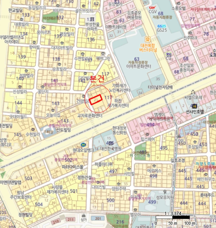 대전 동구 용전동 117-21, 1동 3층303호 (용전동,세움빌) 도시형생활주택 경매 사진 24