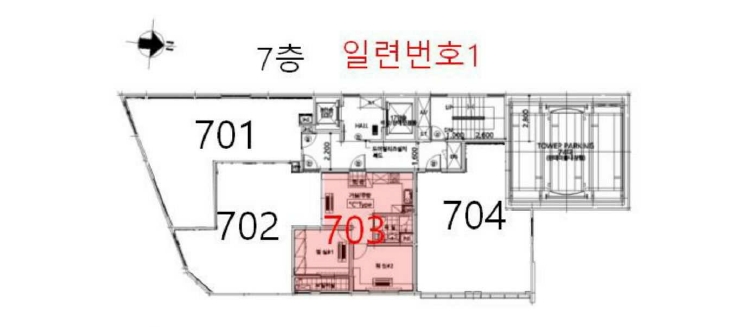 울산 남구 무거동 464-8, 7층703호 (무거동,이흄오피스텔) 오피스텔(주거) 경매 사진 10