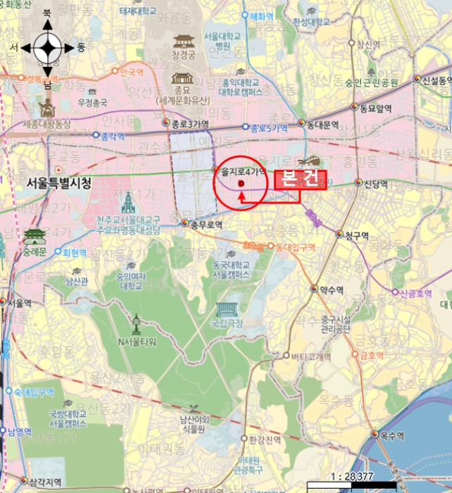 서울 중구 오장동 145-1, 4층414호 (오장동,오렌지카운티을지로) 오피스텔(주거) 경매 사진 11