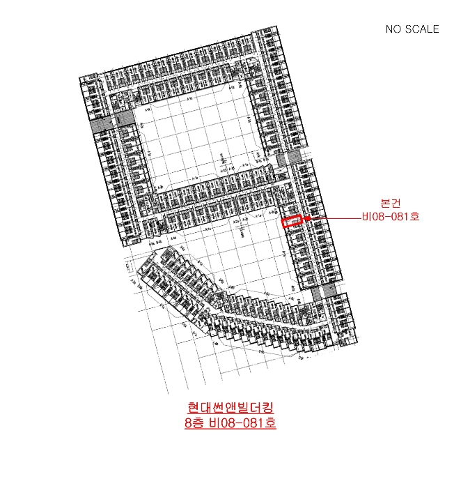 경기 김포시 구래동 6871-53, 8층비08-081호 (구래동,현대썬앤빌더킹) 오피스텔(주거) 경매 사진 15