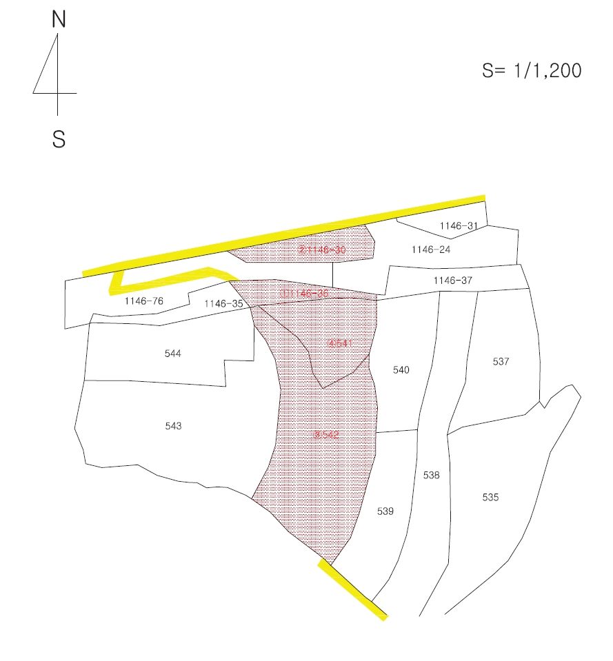 경상북도 경주시 천북면 모아리 1146-36 외 2필지 답 경매 사진 8