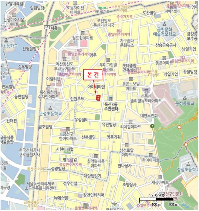 서울 금천구 독산동 972-32, 제3층 제302호 (독산동, 블루972) 외 1필지 도시형생활주택 경매 사진 13