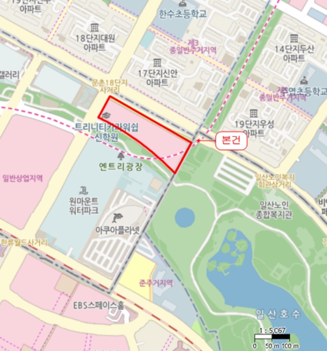 경기 고양시 일산서구 대화동 1050-185, 1층씨128호 (대화동,고양일산호수공원가로수길) 근린상가 경매 사진 12