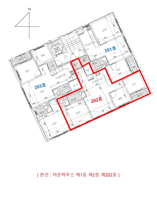 인천 서구 당하동 1084-6, 1동 2층202호 (당하동,라온하우스) 도시형생활주택 경매 사진 10
