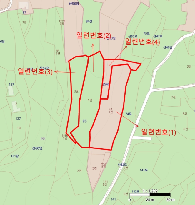 경상북도 영덕군 창수면 신기리 74-1 외 3필지 전 경매 사진 9