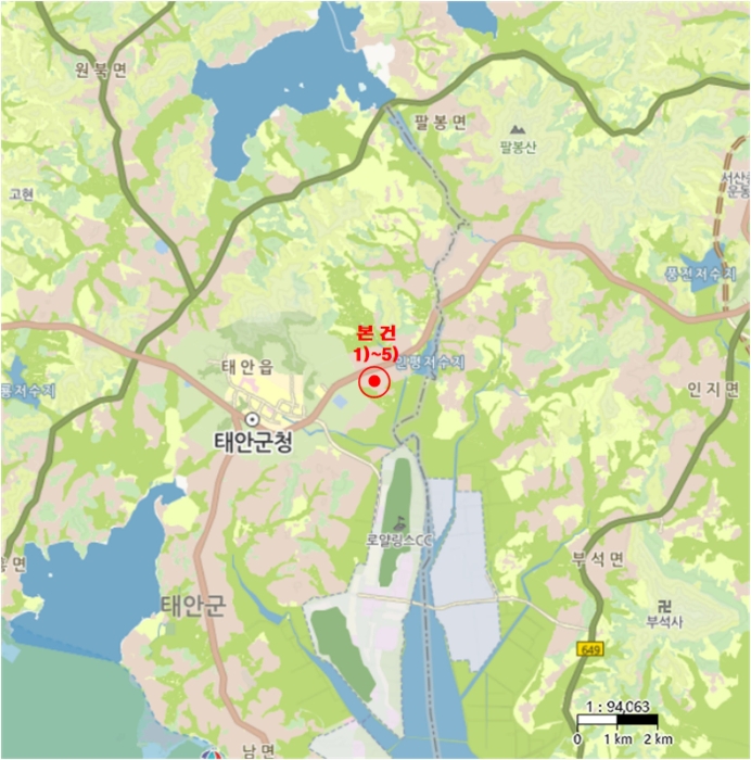 충남 태안군 태안읍 평천리 600-14, 101동 8층803호 (서린허브빌아파트) 외 1필지 아파트 경매 사진 13