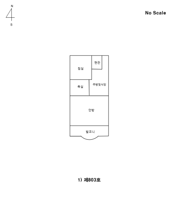충남 태안군 태안읍 평천리 600-14, 101동 8층803호 (서린허브빌아파트) 외 1필지 아파트 경매 사진 14