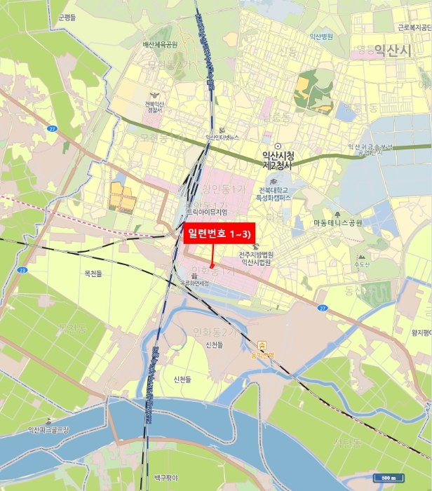전북특별자치도 익산시 인화동1가 134-3 외 2필지 대지 경매 사진 13