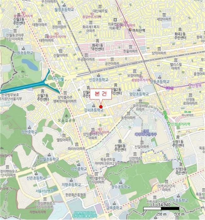 서울 양천구 신월동 443-6, 제2층 제201호 (신월동, 엘리시안) 외 1필지 다세대주택 경매 사진 10