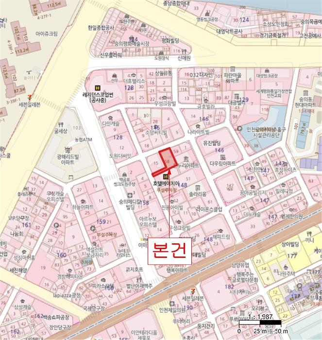 인천 미추홀구 숭의동 148-58, 2층203호 (숭의동,메트로칸) 오피스텔(상업) 경매 사진 18