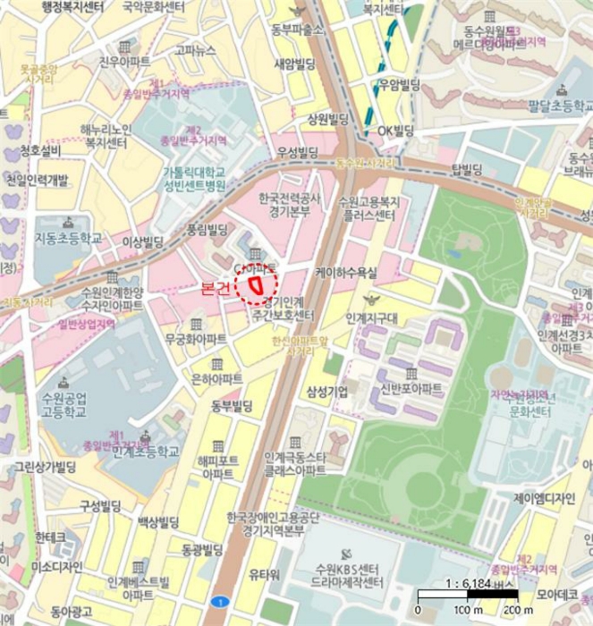 경기 수원시 팔달구 인계동 954-1, 9층902호 (인계동,다원캐슬) 오피스텔(주거) 경매 사진 11