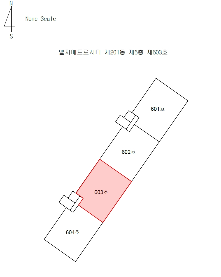 부산 남구 용호동 176-30, 201동 6층603호 (용호동,엘지메트로시티) 외 2필지 아파트 경매 사진 8