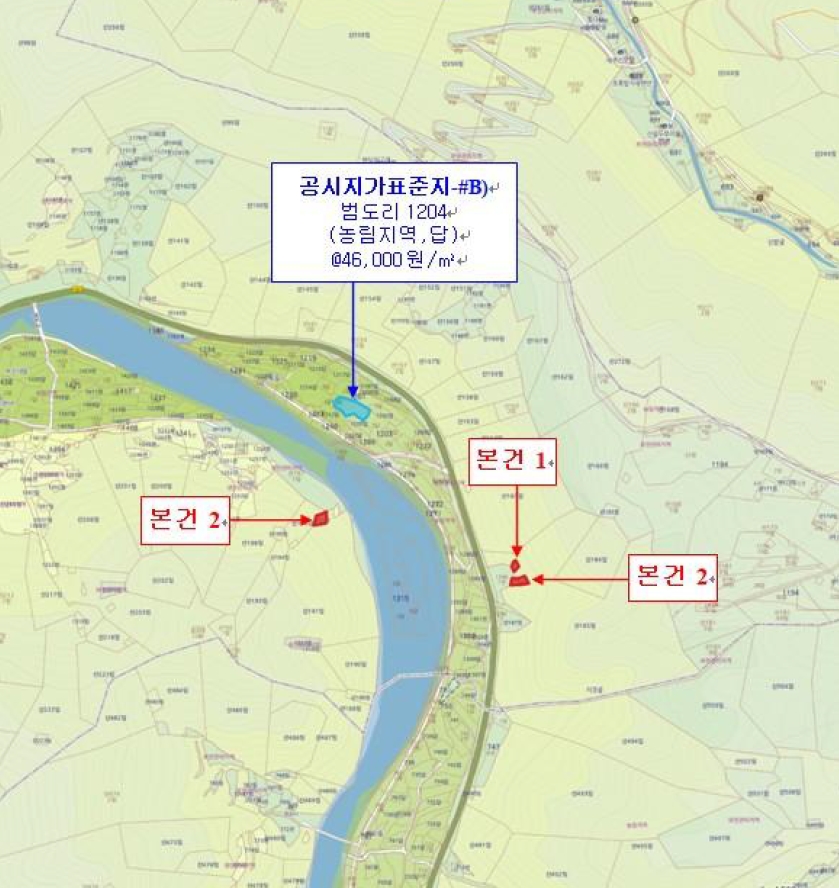 경상남도 밀양시 단장면 범도리 1297 임야 경매 사진 8