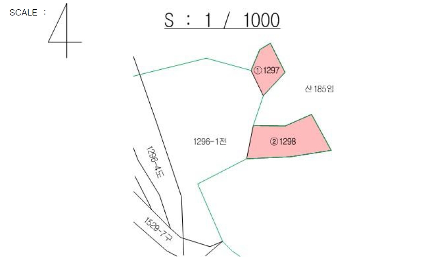 경상남도 밀양시 단장면 범도리 1297 임야 경매 사진 9