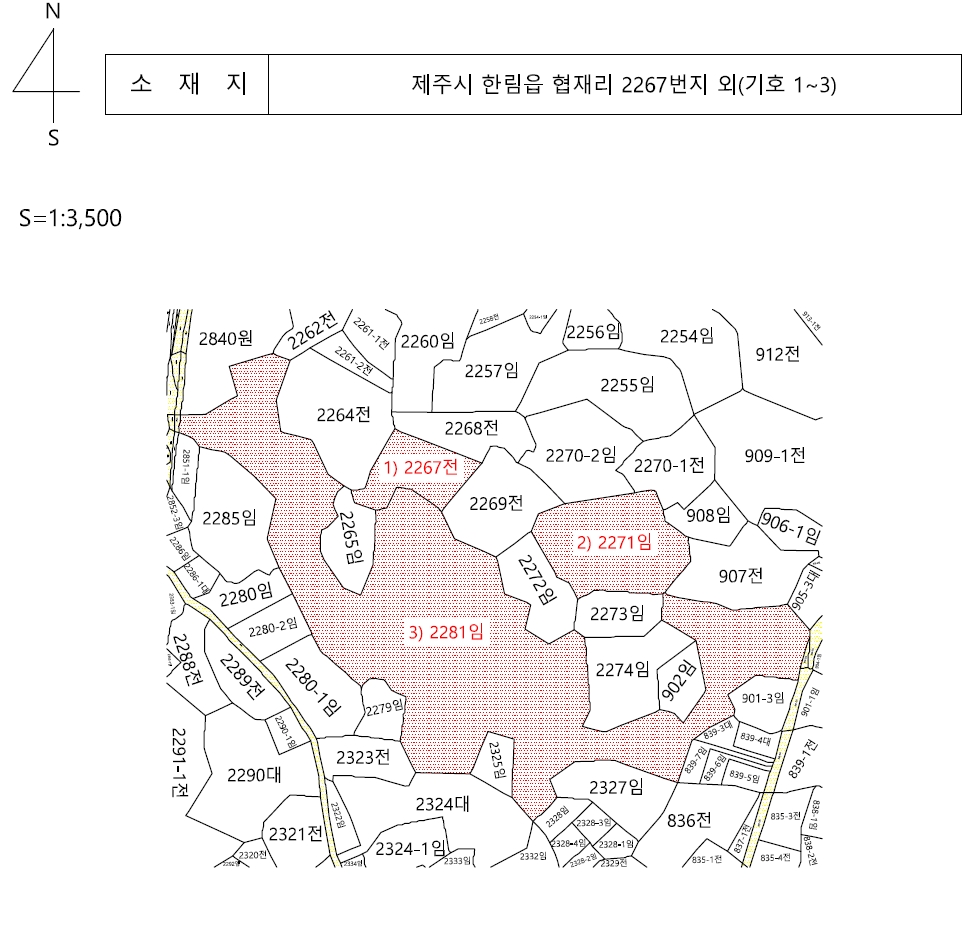 제주특별자치도 제주시 한림읍 협재리 2271 외 1필지 임야 경매 사진 13