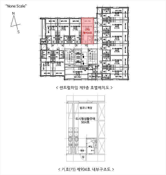 경기 수원시 팔달구 인계동 1022-3, 9층904호 (인계동,센트럴하임) 도시형생활주택 경매 사진 12