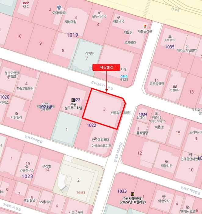 경기 수원시 팔달구 인계동 1022-3, 9층904호 (인계동,센트럴하임) 도시형생활주택 경매 사진 10