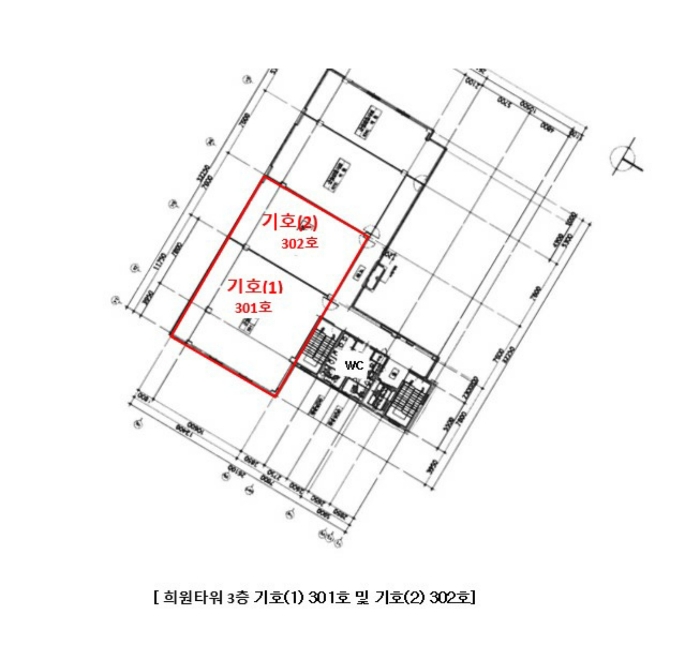 강원특별자치도 원주시 무실동 1857-25, 3층301호 (무실동,희원타워) 근린상가 경매 사진 8
