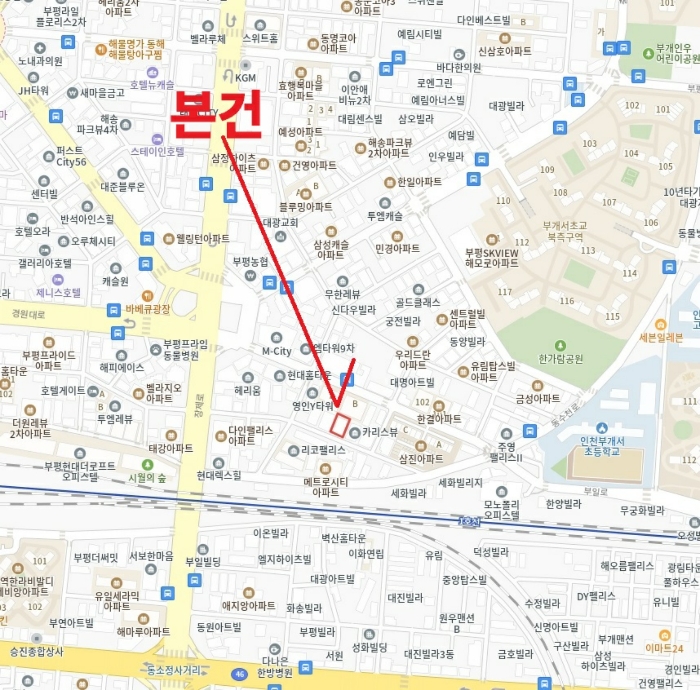인천 부평구 부평동 496-2, 5층 501호 (부평동,서린레이크) 도시형생활주택 경매 사진 12