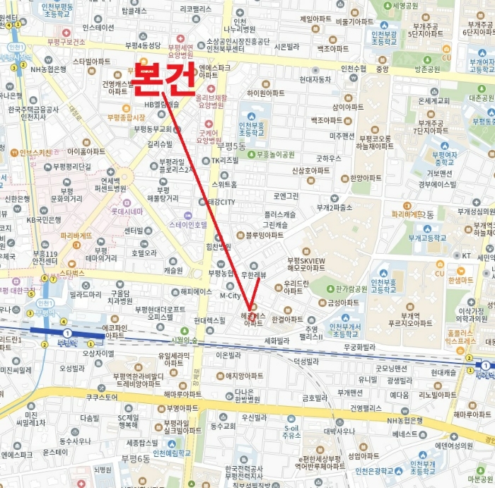 인천 부평구 부평동 496-2, 5층 501호 (부평동,서린레이크) 도시형생활주택 경매 사진 13
