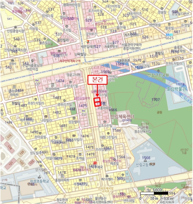 서울 관악구 신림동 1568-5, 3층303호 (신림동,더위일관악파크뷰) 외 1필지 오피스텔(주거) 경매 사진 8