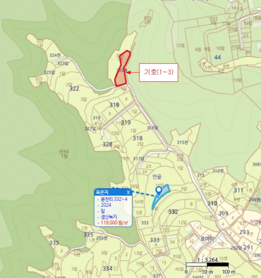 경기 화성시 효행구 봉담읍 분천리 320 동물및식물관련시설 경매 사진 19