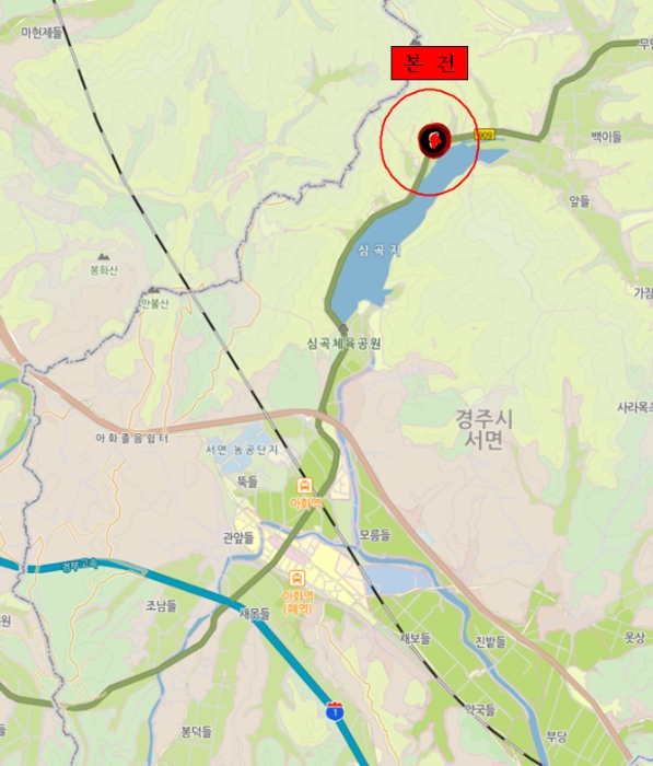 경상북도 경주시 서면 심곡리 28 외 8필지 답 경매 사진 12