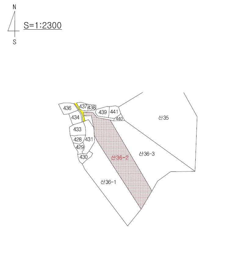경상북도 포항시 북구 흥해읍 흥안리 산36-2 임야 경매 사진 8