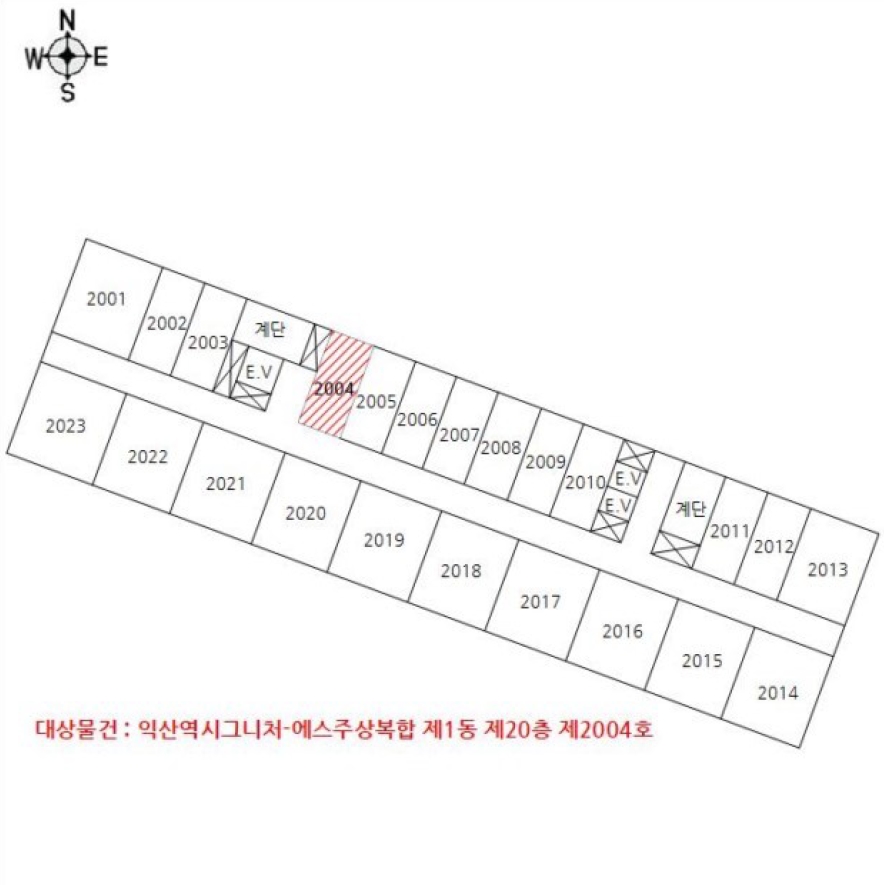 전북특별자치도 익산시 창인동1가 151, 1동 20층2004호 (창인동1가,익산역시그니처-에스주상복합) 아파트 경매 사진 9