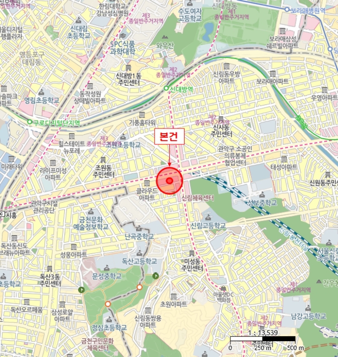 서울 관악구 신림동 1474-15, 4층406호 (신림동,몽삐에뜨골드) 오피스텔(주거) 경매 사진 9