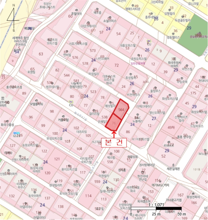 서울 강서구 화곡동 24-76, 제3층 제304호 (화곡동, 더플러스) 외 1필지 다세대주택 경매 사진 10