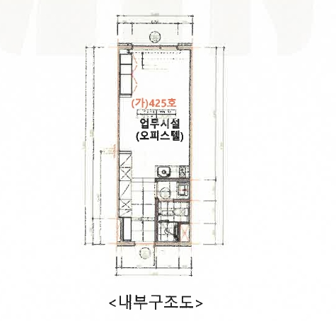 경기 수원시 권선구 금곡동 1118-4, 4층425호 (금곡동,호매실더리브스타일) 오피스텔(주거) 경매 사진 8