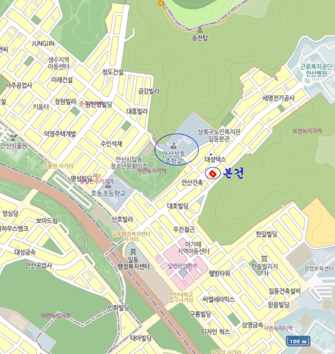 경기 안산시 상록구 일동 127-10, 2층201호 (일동,애플하우스) 다세대주택 경매 사진 9