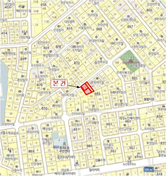 서울 강서구 화곡동 864-12, 제비동 제4층 제402호 (화곡동, 다솜타운) 외 2필지 도시형생활주택 경매 사진 11