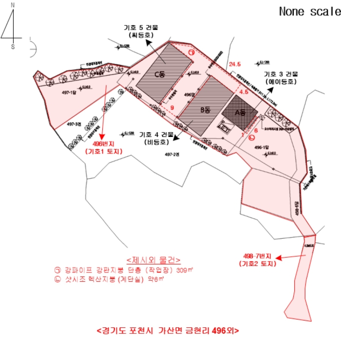 경기도 포천시 가산면 금현리 496 외 1필지 공장 경매 사진 23