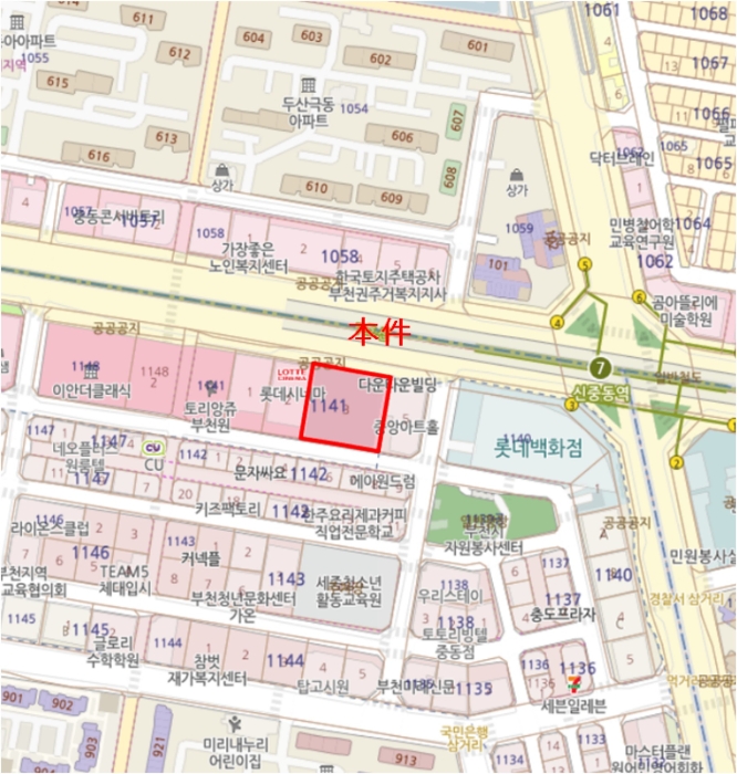 경기 부천시 원미구 중동 1141-3, 4층419호 (중동,신중동역헤리움메트로타워) 근린상가 경매 사진 13