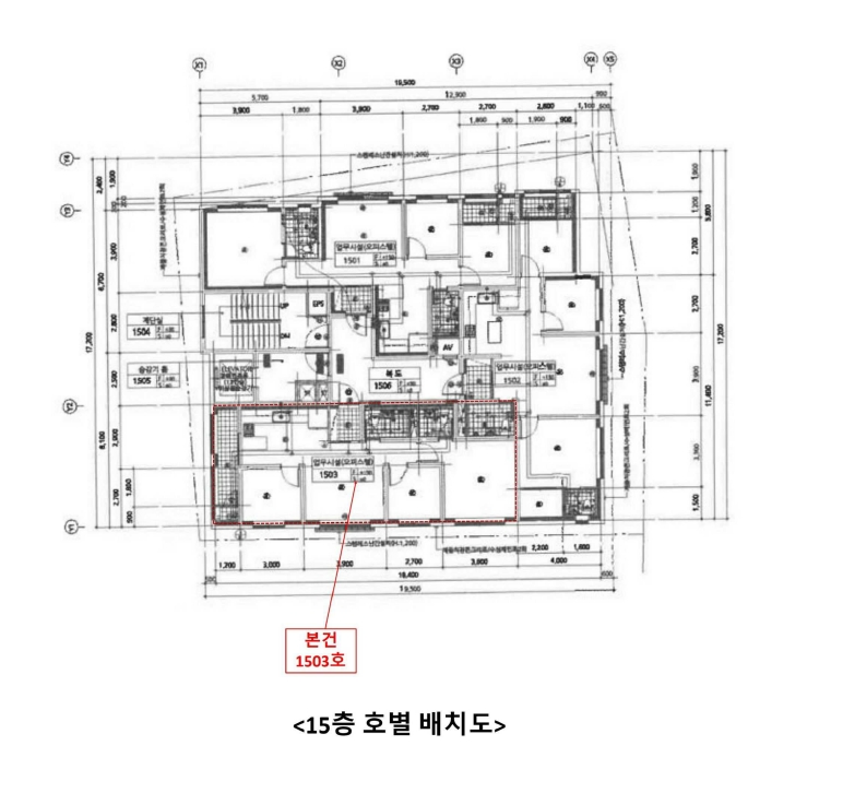 경기 시흥시 신천동 706-9, 15층1503호 (신천동,성지타워3차) 오피스텔(주거) 경매 사진 12