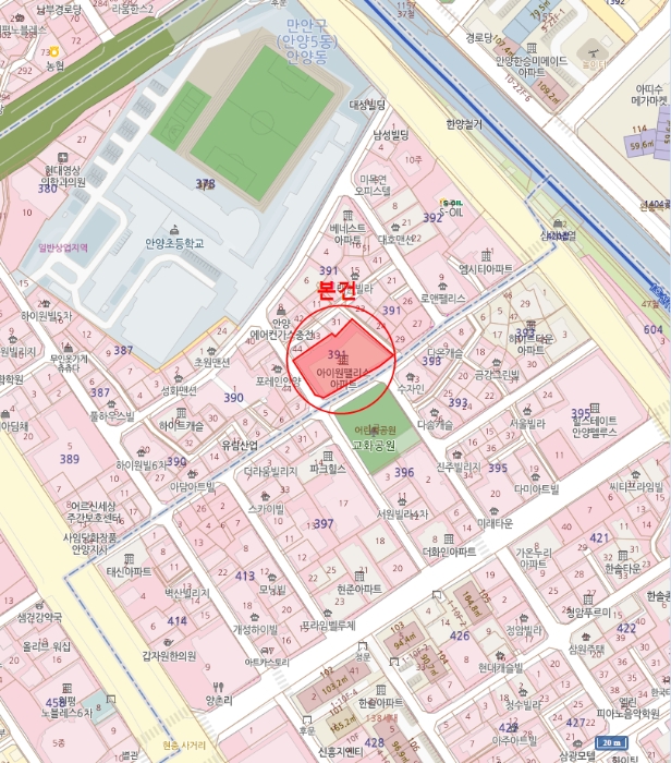 경기 안양시 만안구 안양동 391-32, 3층302호 (안양동,아이원팰리스) 오피스텔(주거) 경매 사진 14