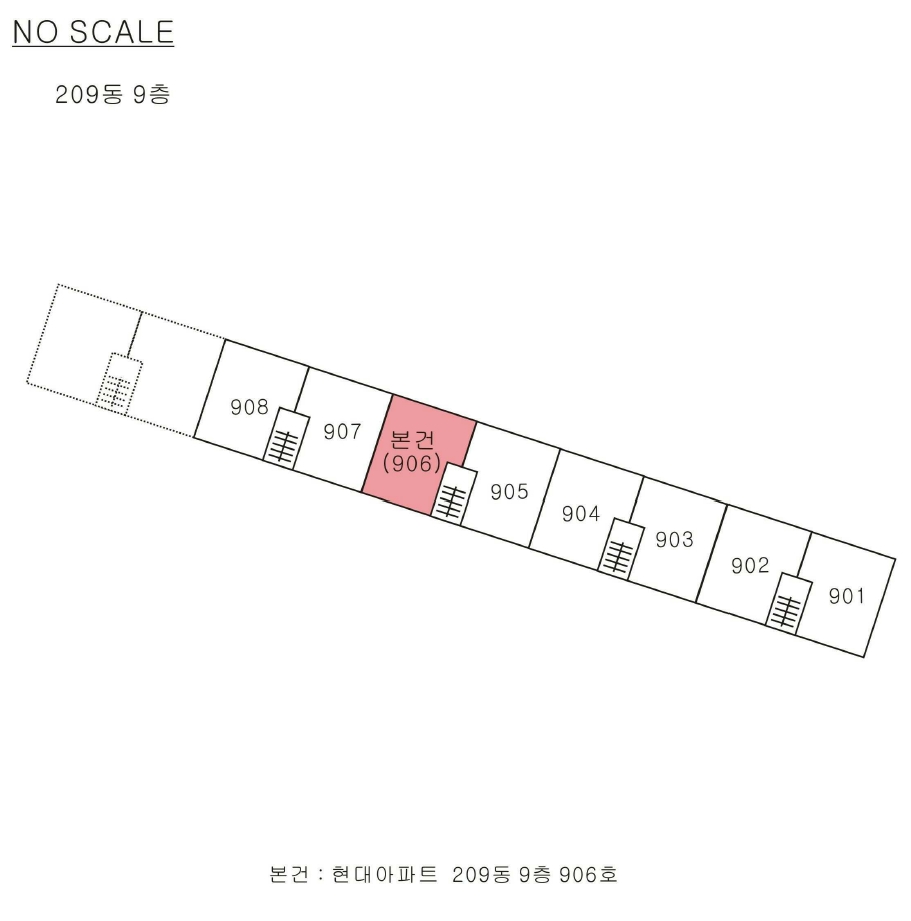 전북특별자치도 익산시 모현동1가 303-1, 209동 9층906호 (모현동1가,현대아파트) 아파트 경매 사진 9
