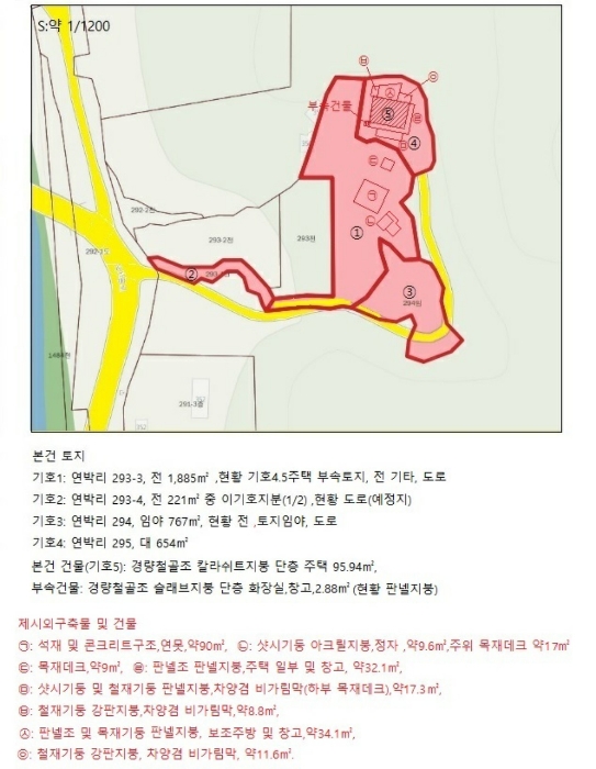 충청북도 제천시 봉양읍 연박리 293-3 외 3필지 단독주택 경매 사진 56
